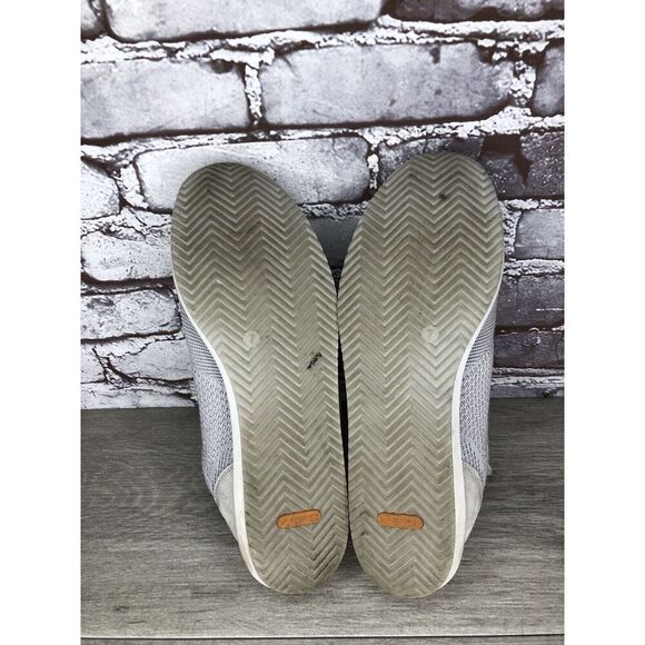 Ara Light Gray Knit Fabric Lace Up Casual Sneakers Women Sz 9.5M US/40EU/7UK - Picture 5 of 16